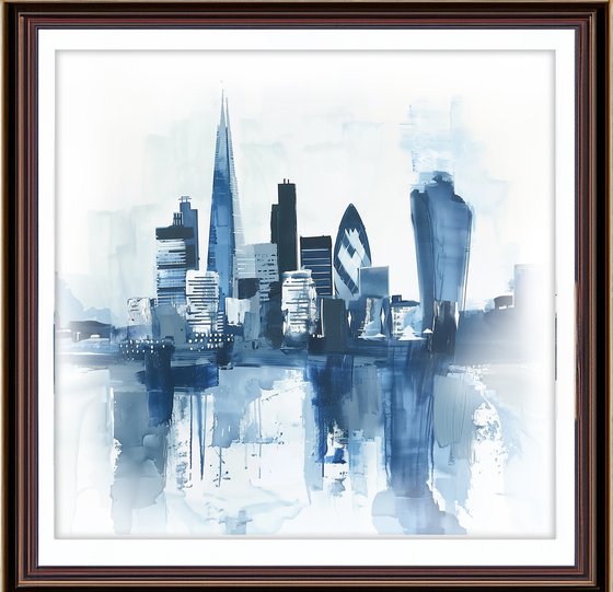 Digital Painting " Abstract London"