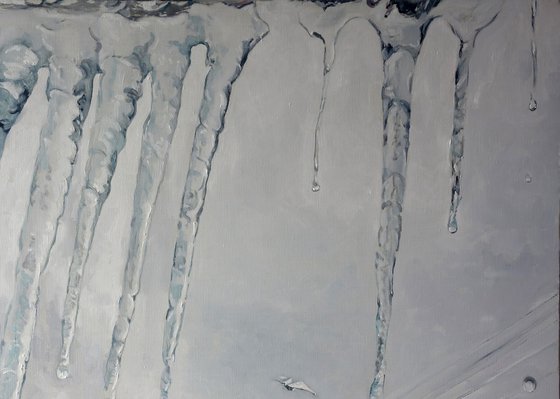 Beautiful Winter did not Stop Crying