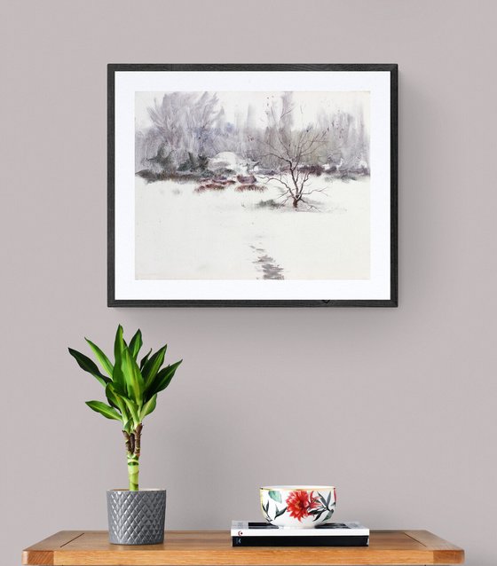 Winter contrast