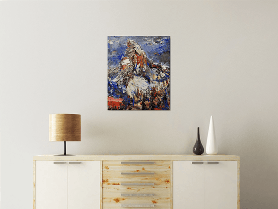 Matterhorn Abstract Cervino