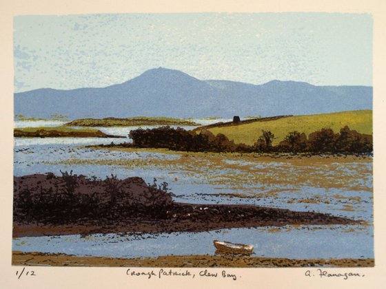 Croagh Patrick, Clew Bay. - Ireland