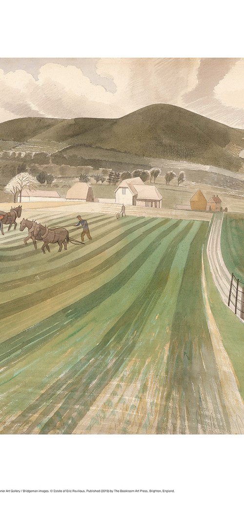 Mount Caburn by Eric Ravilious