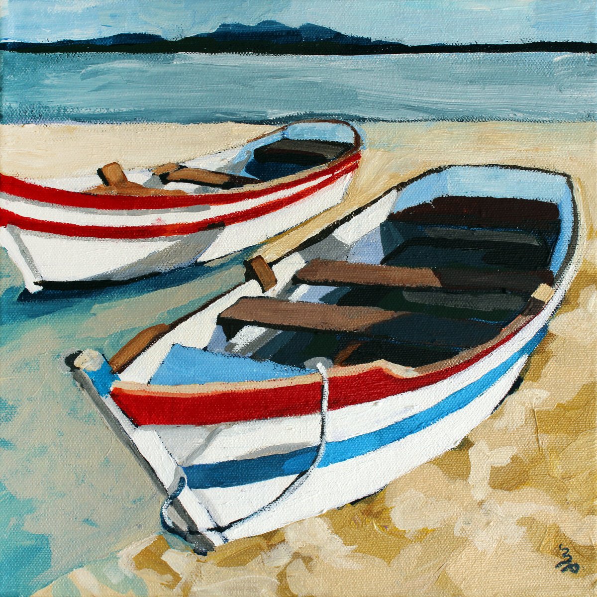Beached Boats by Melinda Patrick