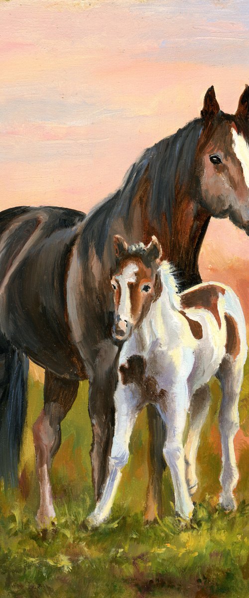 'On a walk with mom' by Lucia Verdejo