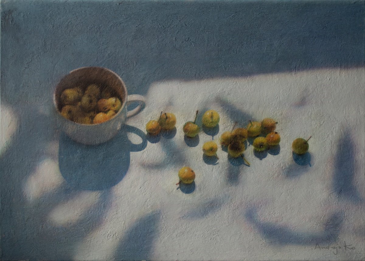 Summer Heat With Wild Apples By Andrejs Ko, 28 X 20, Artwork For Sale On Artfinder