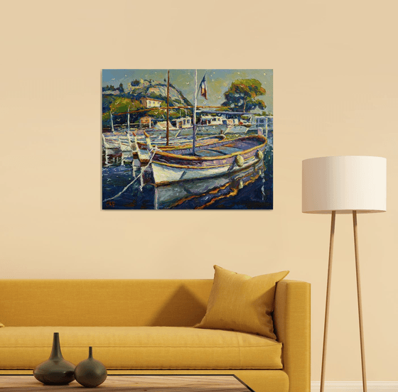 Surrounded by tranquility