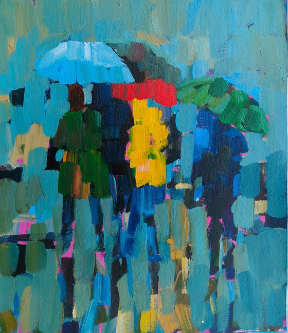 Rain and colours