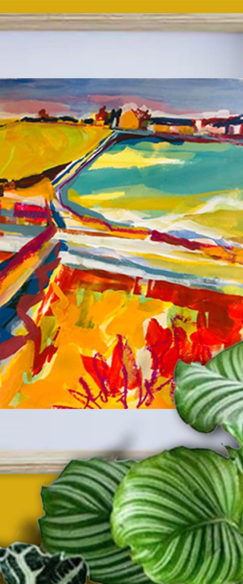 Abstracted Landscape 1 by Annie Meier