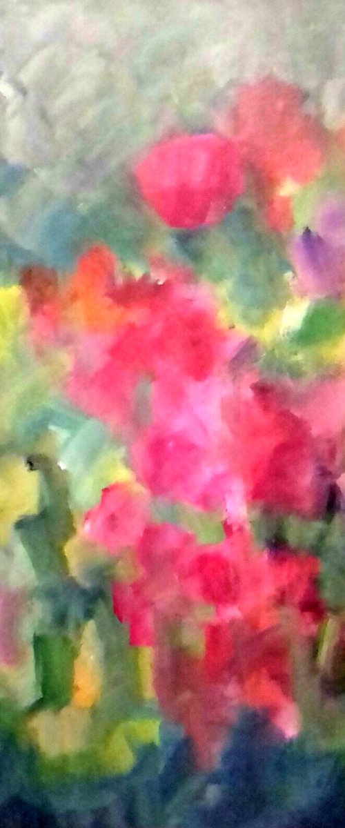 RESERVED FOR ANDREW - A Summer Garden IV by Jan Rippingham