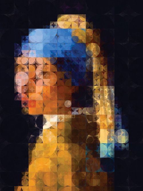 ...Girl with a Pearl Earring by Javier Diaz