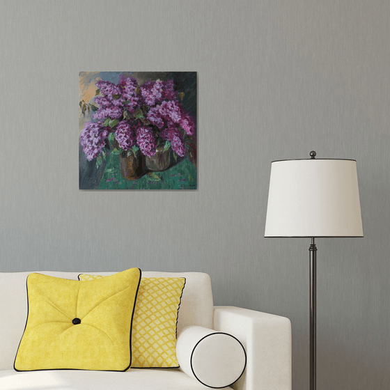 Bouquets Of Fragrant Lilacs