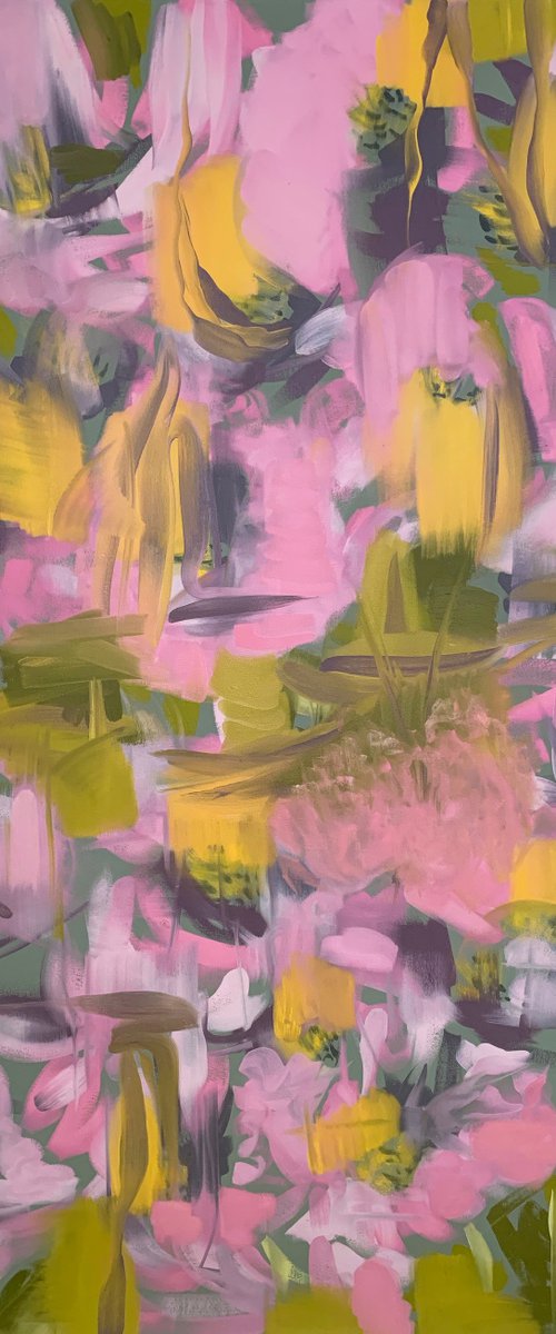 'Wild Pink Rose' by Kathleen Mullaniff