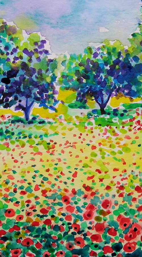 Poppyliscious orchard by Maja Grecic