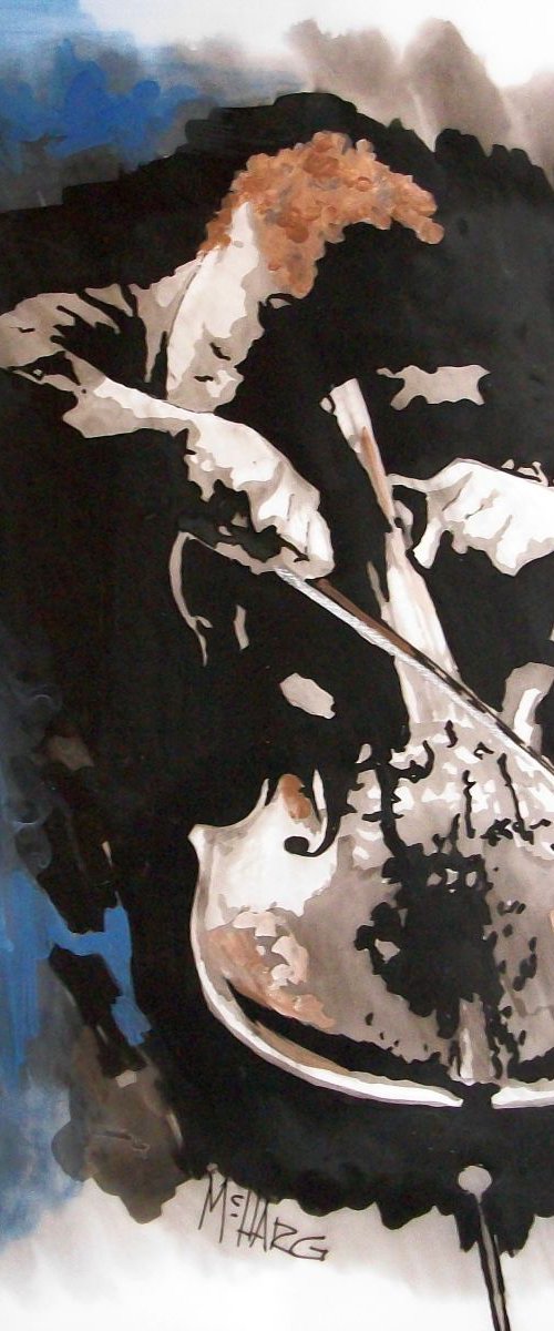 The Cellists   18" x 24" by Joe McHarg