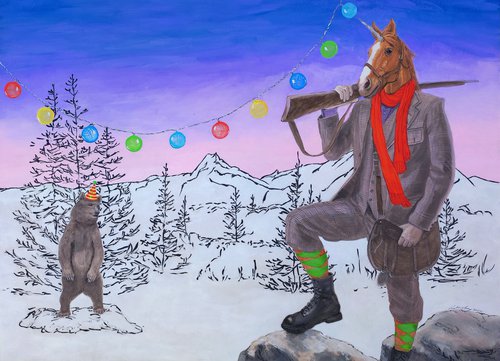 Christmas hunt by Natalie Levkovska