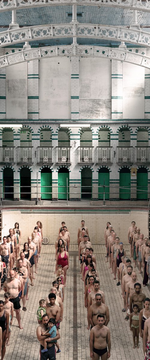 The 100 Swimmers - limited edition of 3 by Attilio Fiumarella