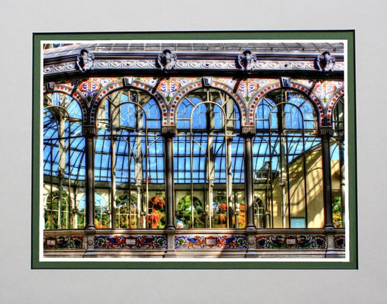 Outside Crystal Palace, Palacio Cristal, Madrid