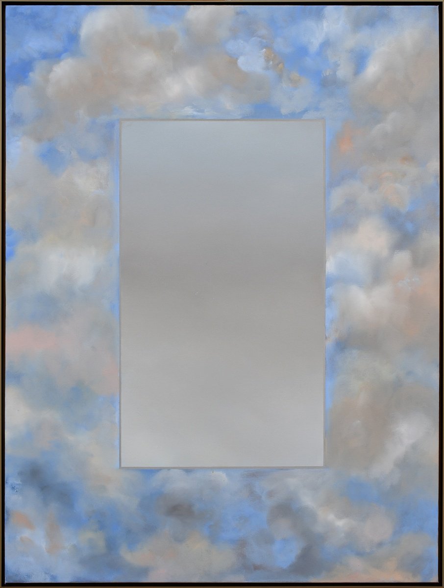 Abstract Oil Painting By Laura Clay Robson, 30 X 40", Surry Hills, Original Artwork