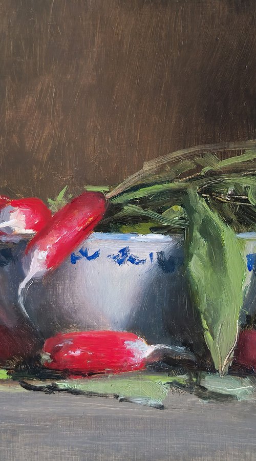 Bowl of Radish by Pascal Giroud