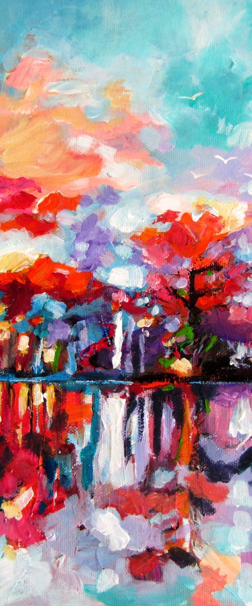 Morning in the garden by Kovács Anna Brigitta