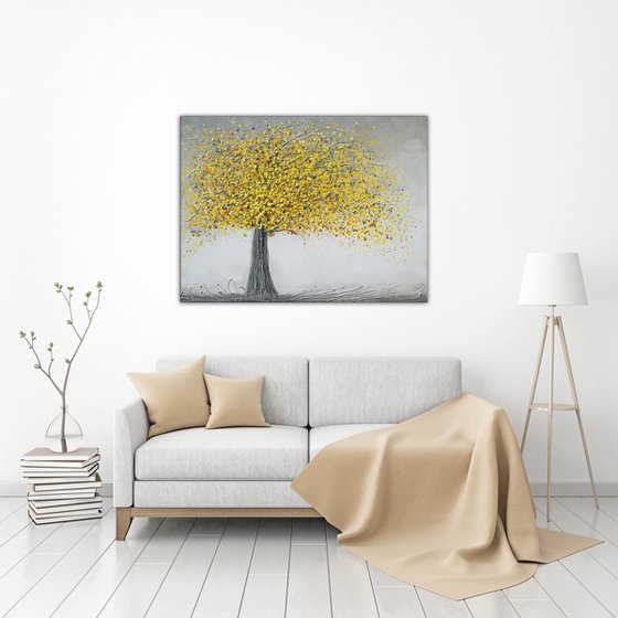 Happy Yellow Tree