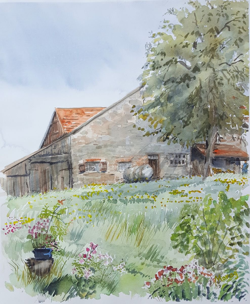 The Old Barn by Morag Paul