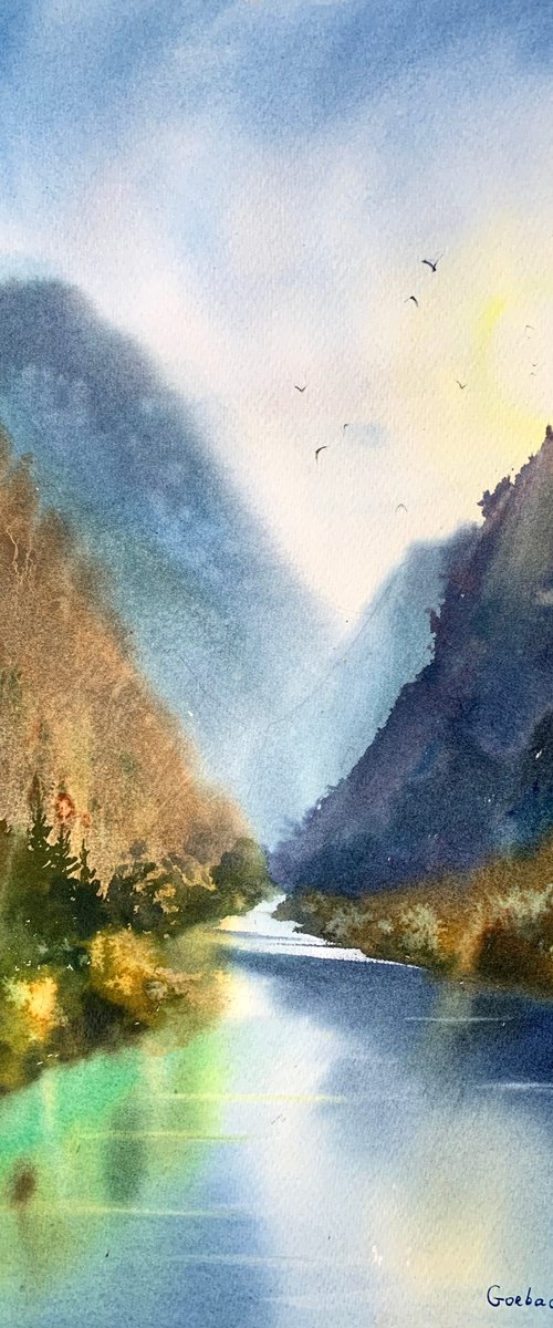 Autumn Mountains #2 by Eugenia Gorbacheva