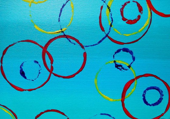 Circles, 40x50 cm