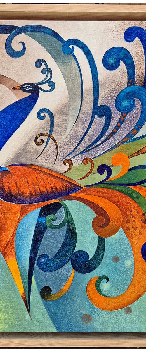 The Blue Majesty by Raji Pavithran