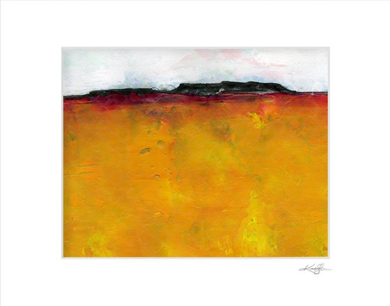 A Southwestern Journey 40 - Landscape Painting by Kathy Morton Stanion