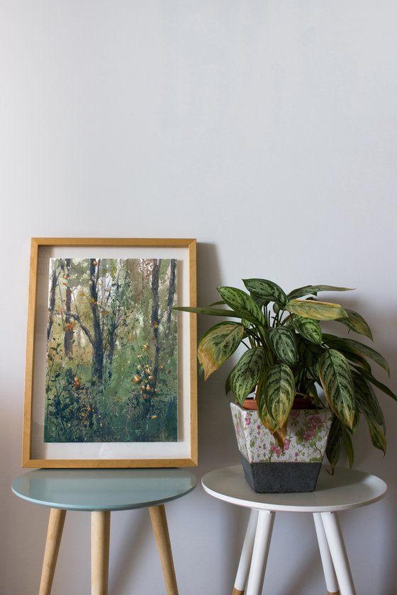 Captured Breath of Autumn Evening