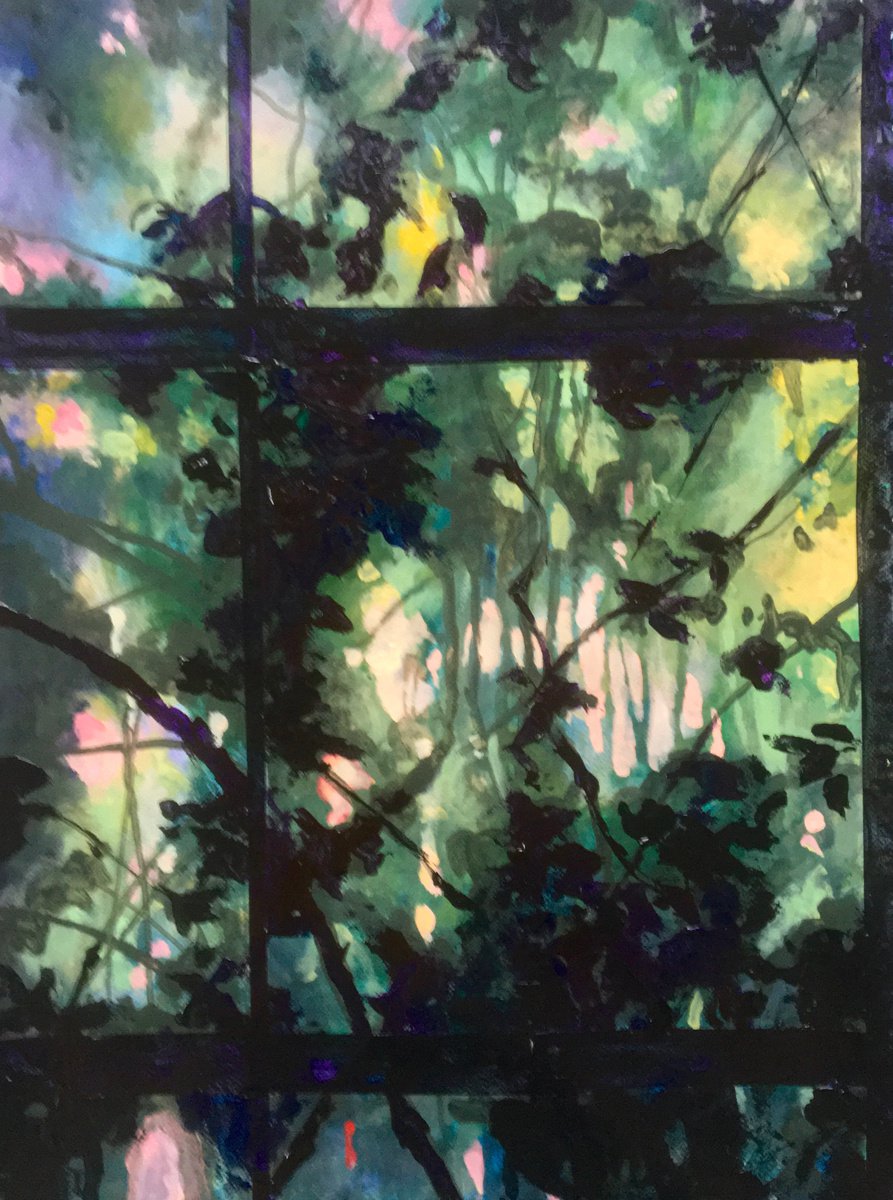 Dark window by John Cottee
