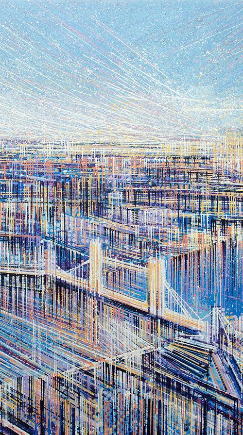 London In Bright Summer Light by Marc Todd