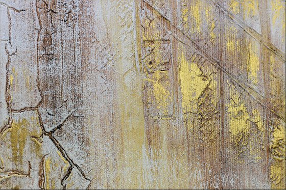 El Dorado  - Abstract Art - Acrylic Painting - Canvas Art - Framed Painting - Abstract Painting - Industrial Art