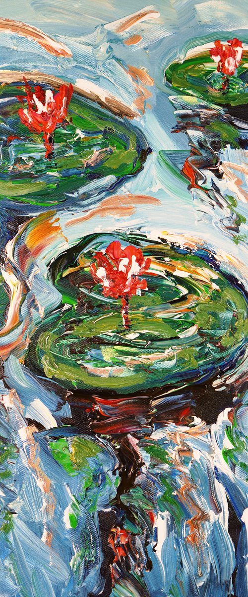 Water Lilies XS 1 by Peter Nottrott