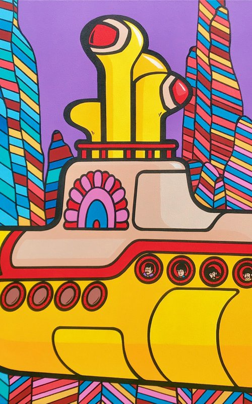 The Beatles Yellow Submarine by Jamie Lee