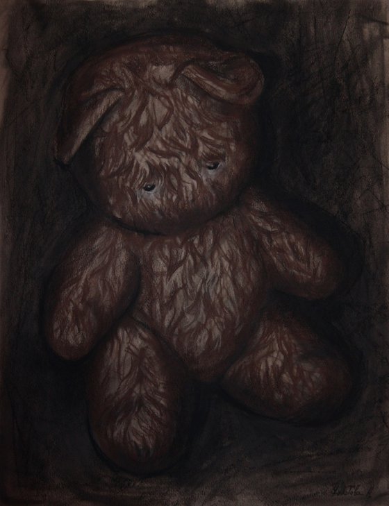 Old sad bear