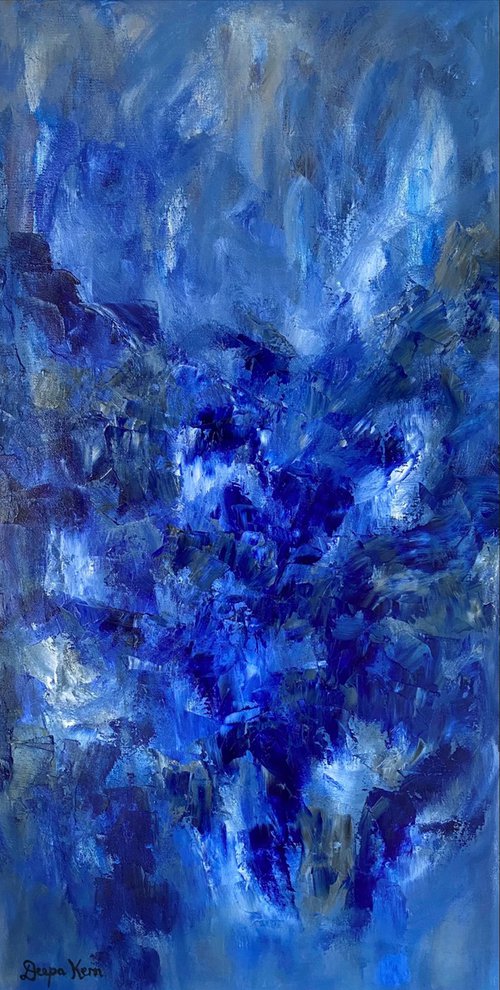 Blue Landscape by Deepa Kern