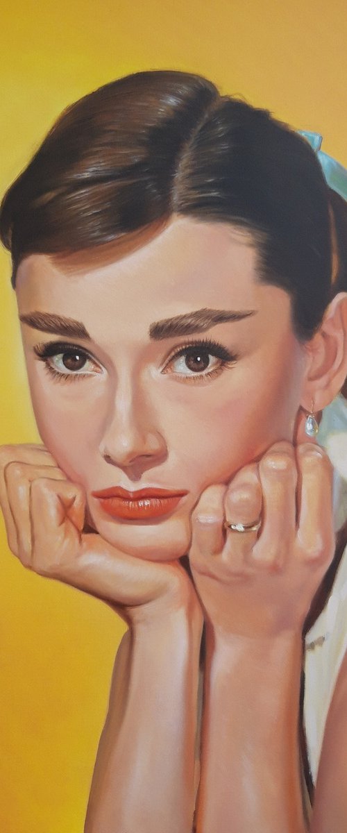 Audrey Hepburn by Tigran Araqelyan