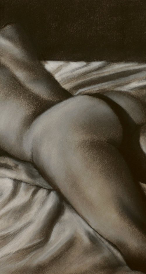 Reclining Nude – 19-09-21 by Corné Akkers