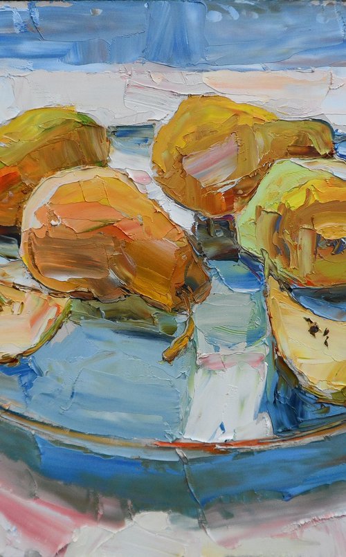 " autumn pears " by Yehor Dulin