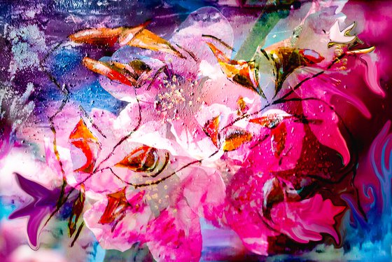 Floral Creation Abstract Art