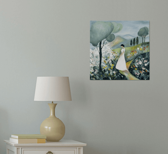 Woman in the Garden