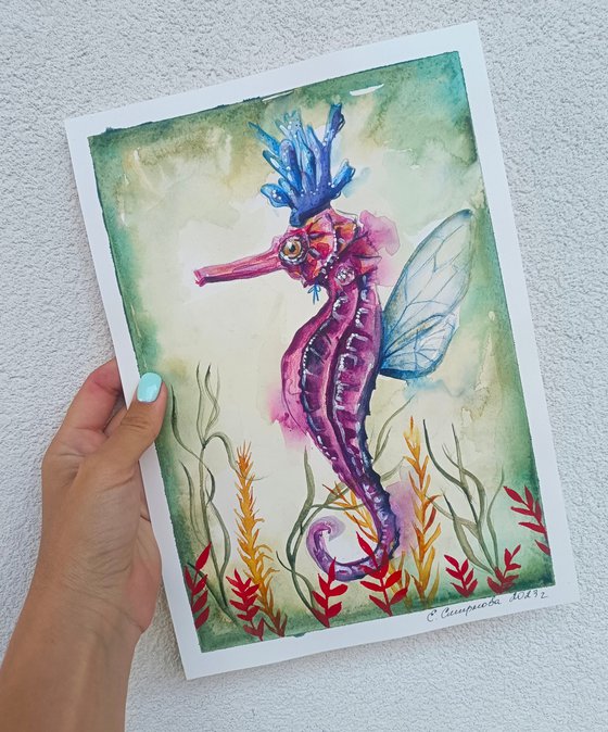 SeaHorse Illustration (small)