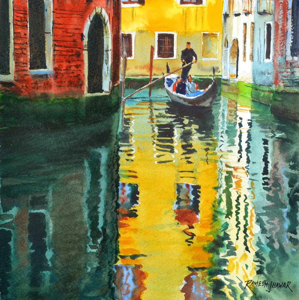 Colours of Venice by Ramesh Jhawar