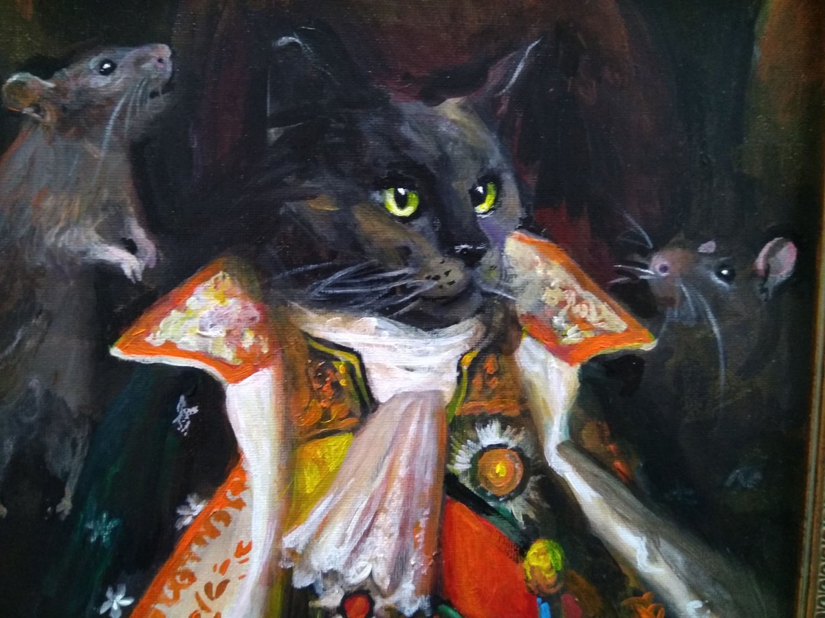 napoleon cat painting