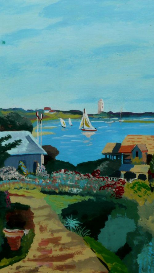 A Flowering Cove by Dunphy Fine Art