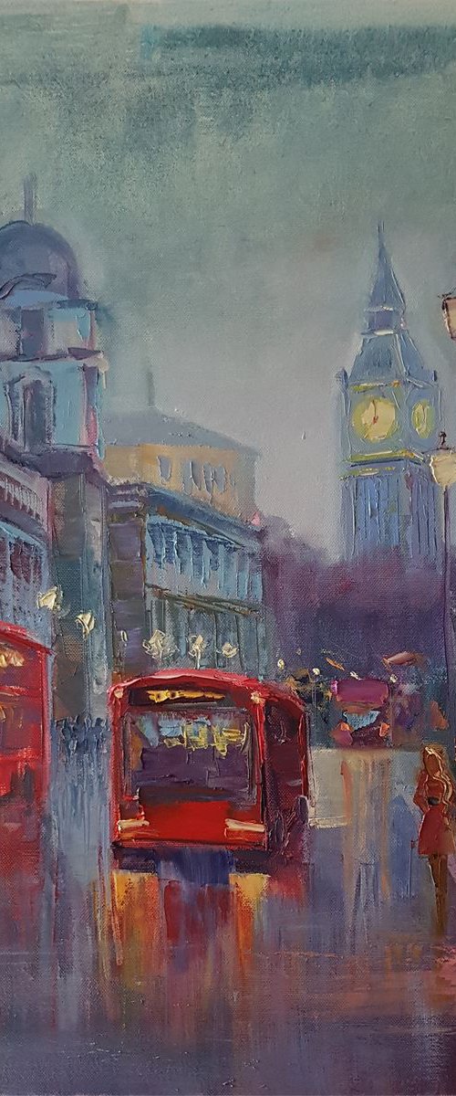 London Street by Mary Voloshyna
