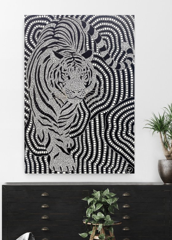 Psychedelic Tiger