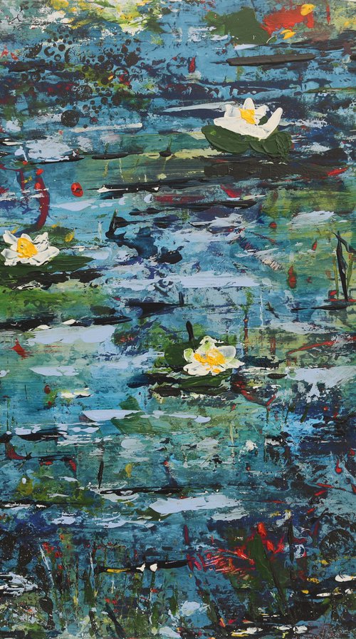 Water Lilies by Galina Zimmatore